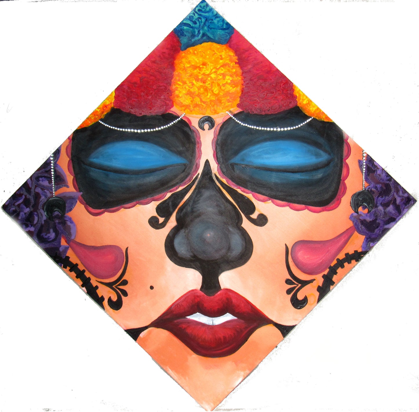 Dia De Los Muertos Painting - ManiMadness