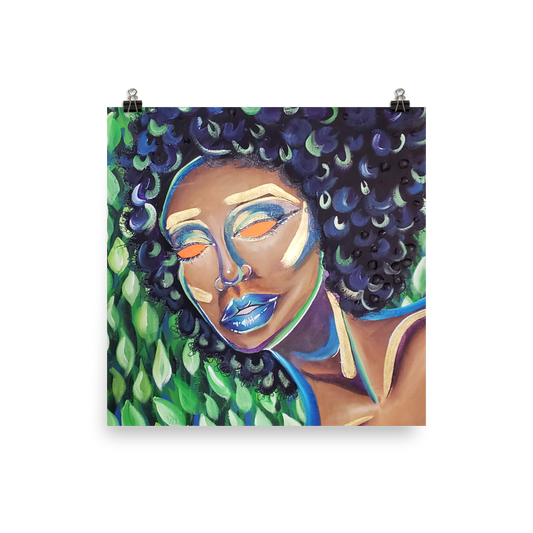 Garden Girl Print - ManiMadness