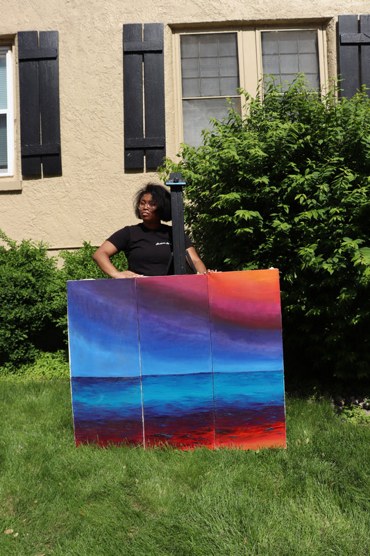 Ocean Painting - ManiMadness